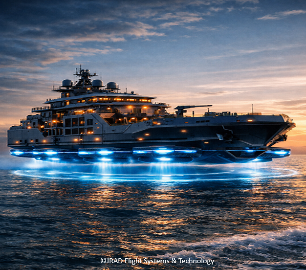 JRAD Magnetic Aquatic Vessel – Conceptual Renderings