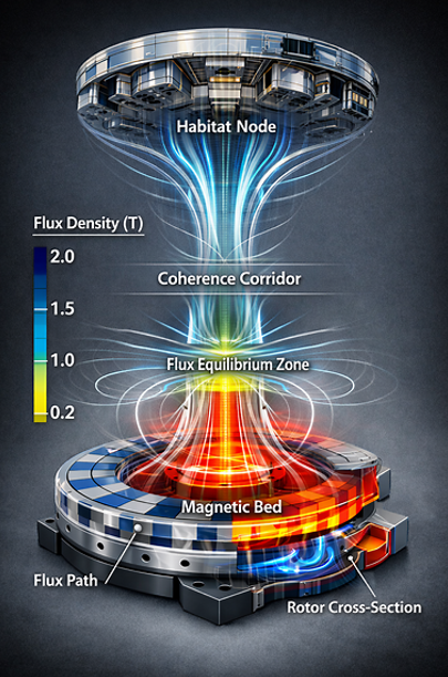 JRAD Magnetic Habitats – Conceptual Renderings