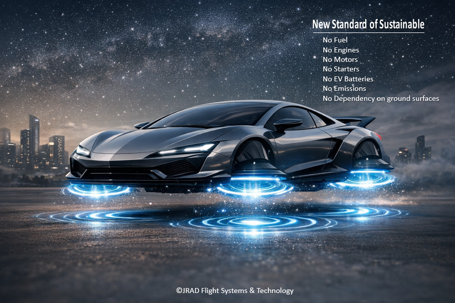 JRAD Magnetic Hover Glide Rides – Conceptual Renderings