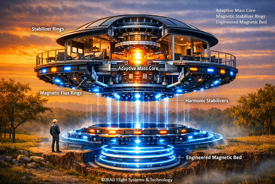 JRAD Magnetic Habitats – Conceptual Renderings