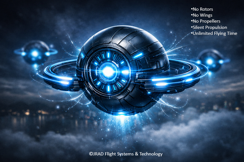 JRAD Magnetic Drones – Conceptual Renderings