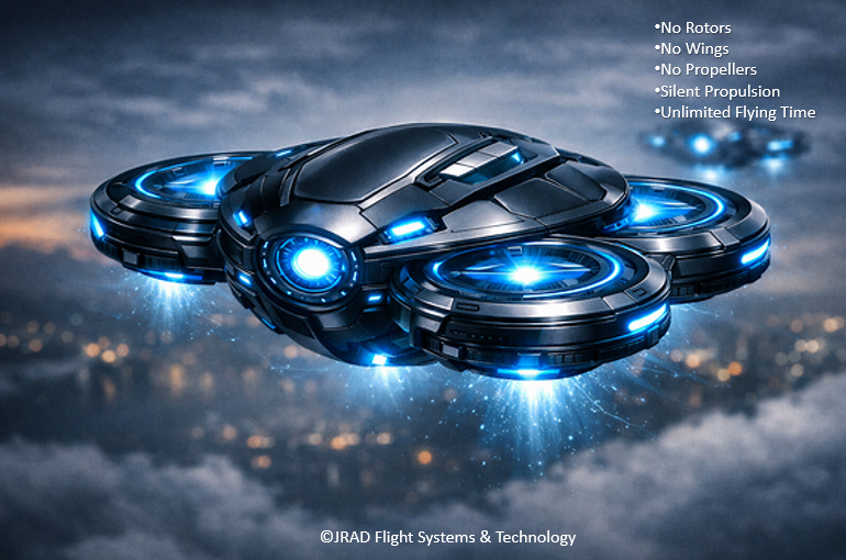JRAD Magnetic Drones – Conceptual Renderings